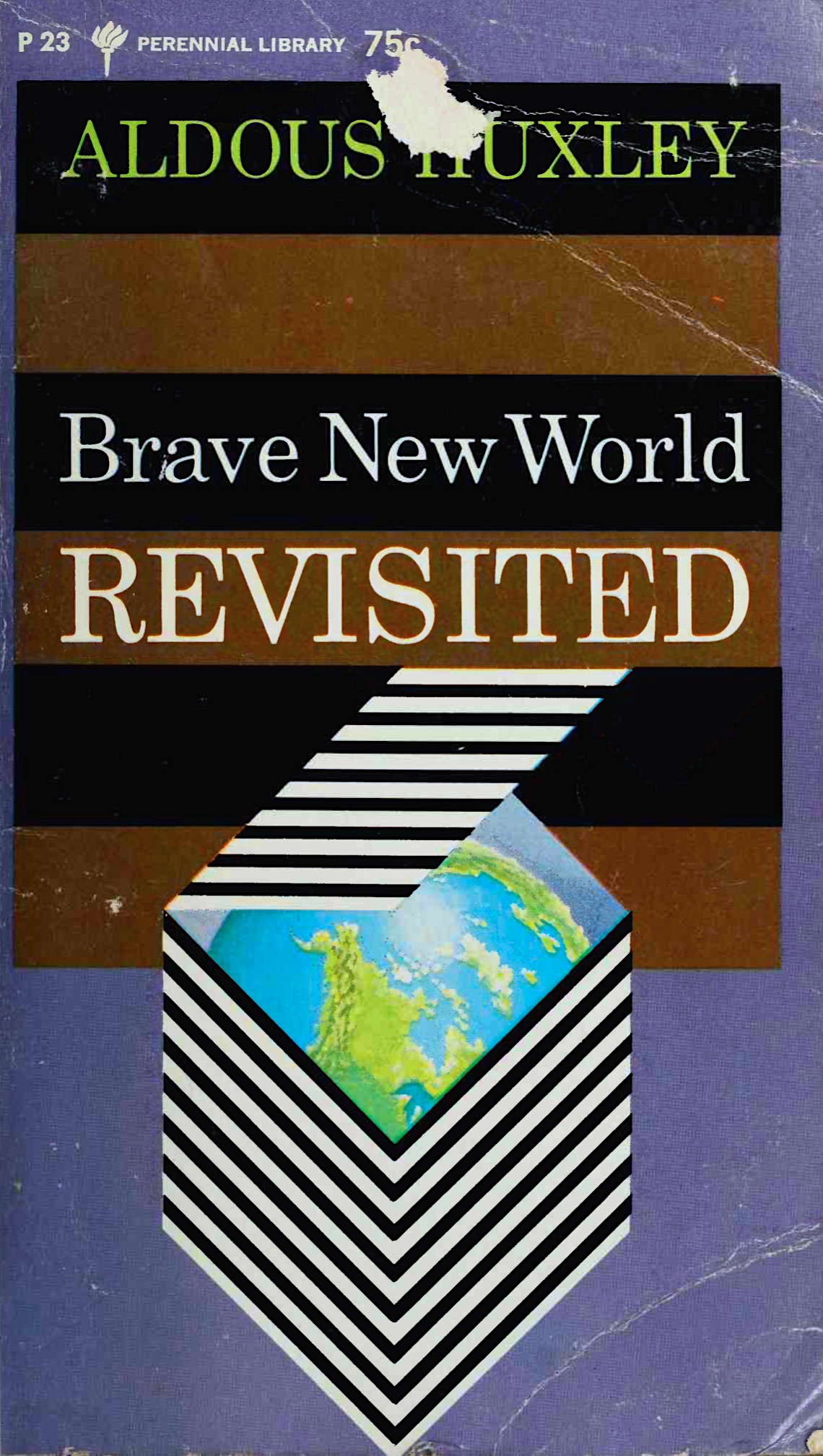 Front cover of Brave New World Revisited (1958) by Aldous Huxley
